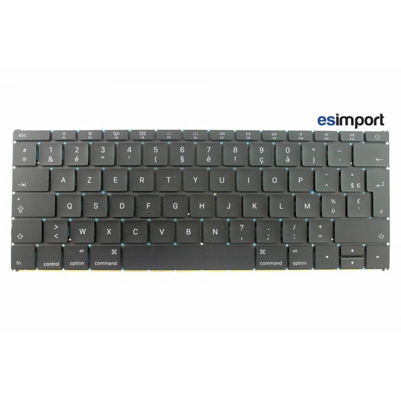 Clavier français macbook 12" A1534 2015-2016 Clavier français macbook 12" A1534 2015-2016