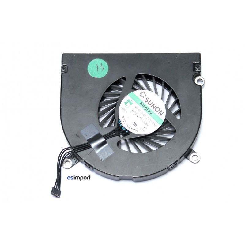 ventilateur gauche macbook pro uni 17 A1297 ventilateur gauche macbook pro uni 17 A1297