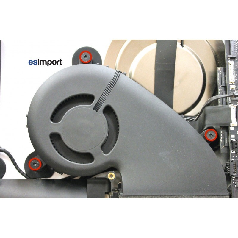 Tuto changement ventilateur iMac 21