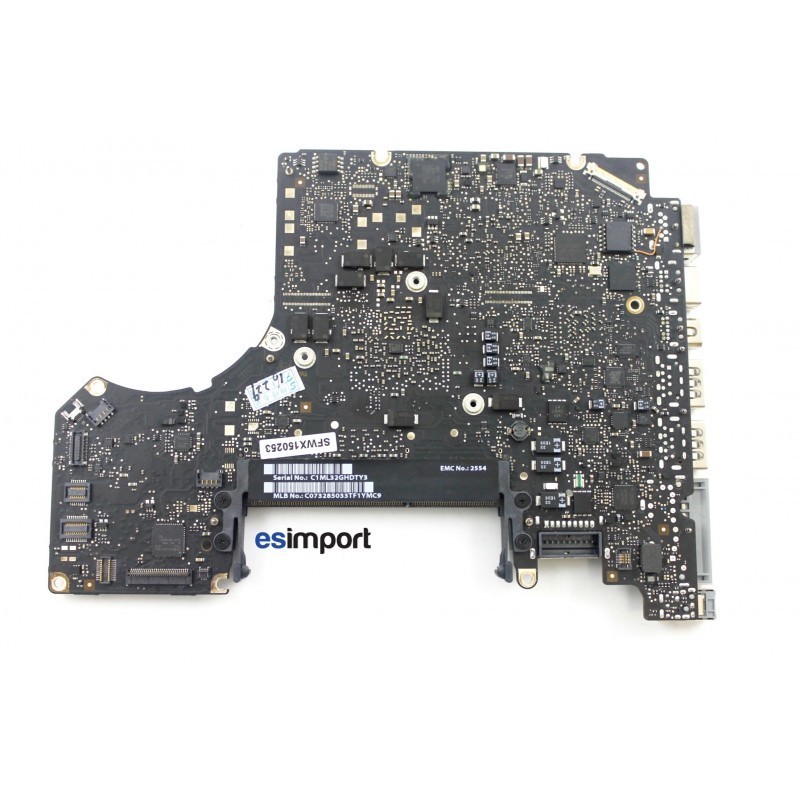 Carte-mère reconditionnée MacBook Pro 13" A1278 2 Carte-mère reconditionnée MacBook Pro 13" A1278 2