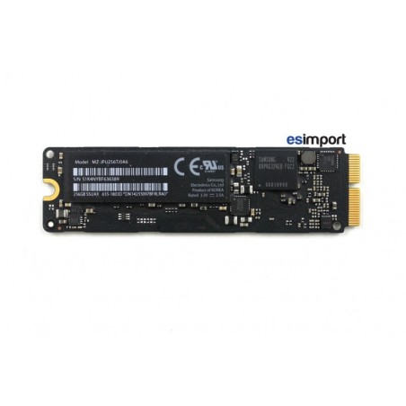 Barrette SSD 256Go Macbook 13 et 15 retina 2013 à 2015
