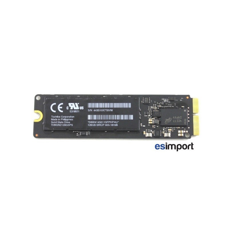 Barrette SSD 256Go Macbook Air et retina fin 2013 à mi 2015 Barrette SSD 256Go Macbook Air et retina fin 2013 à mi 2015