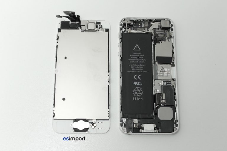 Démontage de l’ensemble écran sur un iPhone 5