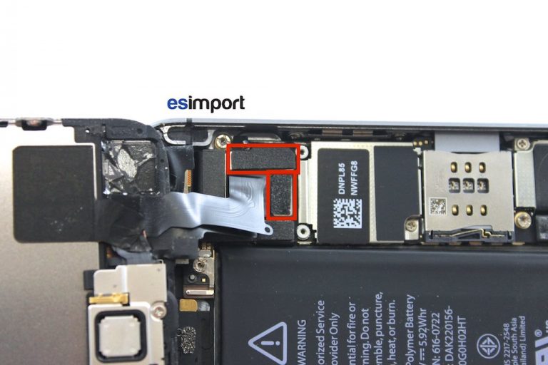 Changement de l’ensemble écran sur un iPhone 5S