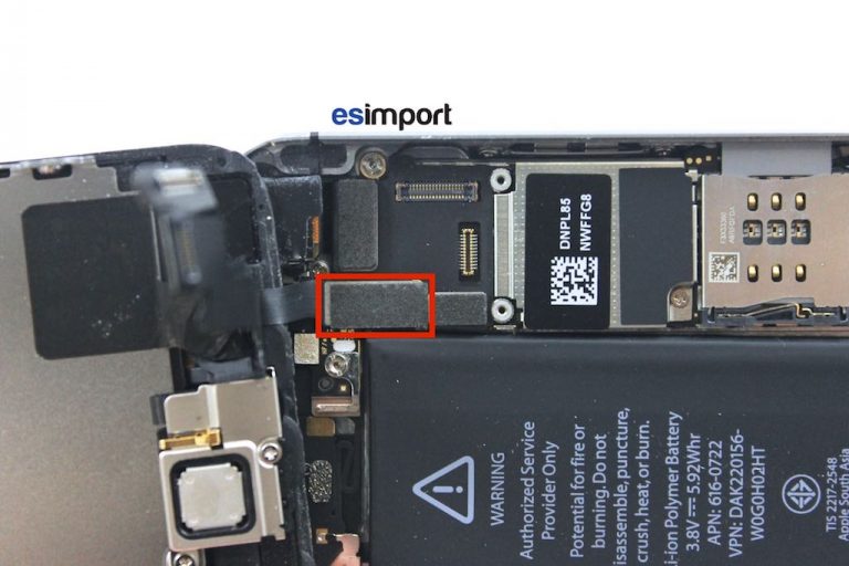 Changement de l’ensemble écran sur un iPhone 5S