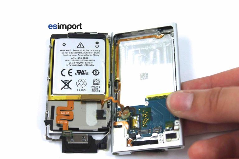 Changement de l’écran LCD sur un iPod nano 7