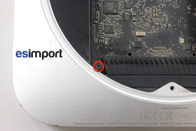 Démontage carte-mère Mac Mini A1347 Mi 2011