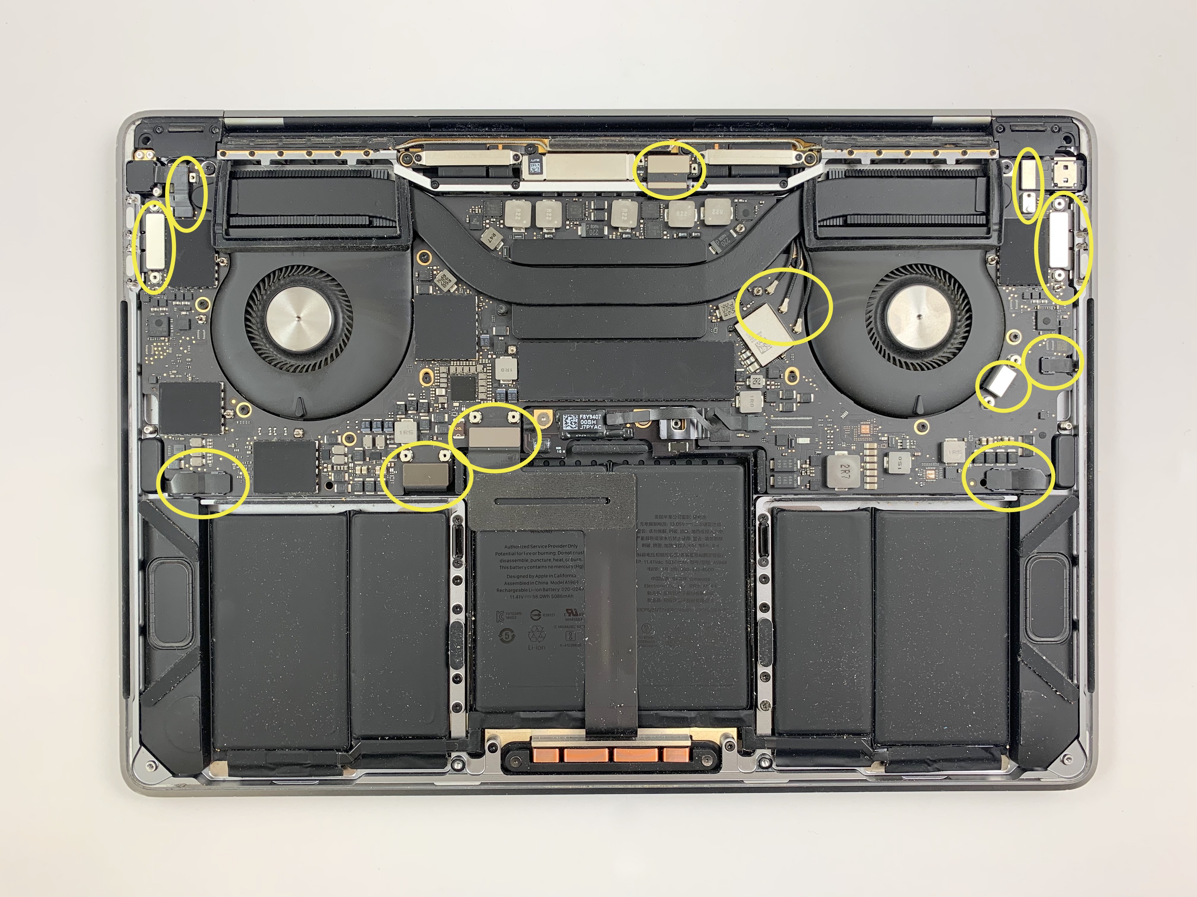 Changer la carte mère d'un A1989