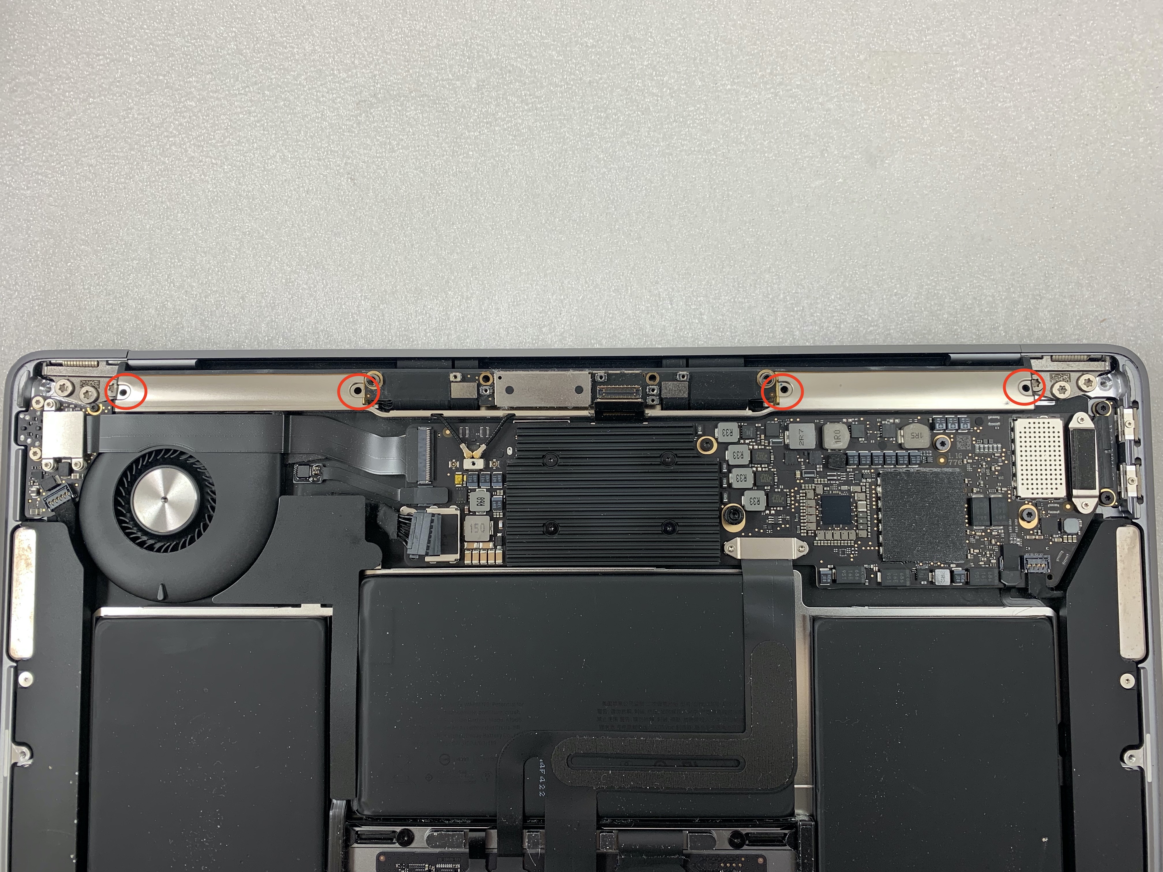 Remplacement écran A2179