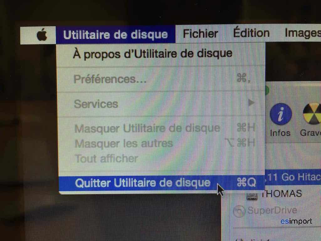 réinstaller Mac os