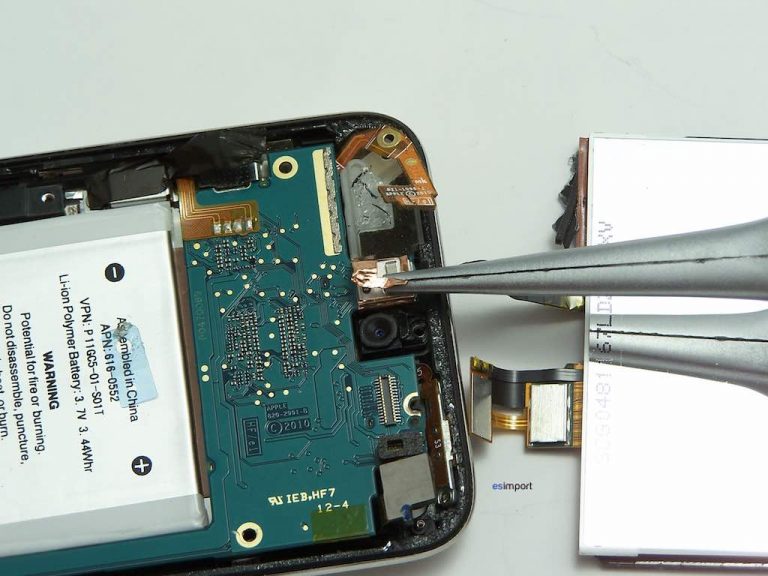 Changement de l’ensemble écran sur un iPod touch 4