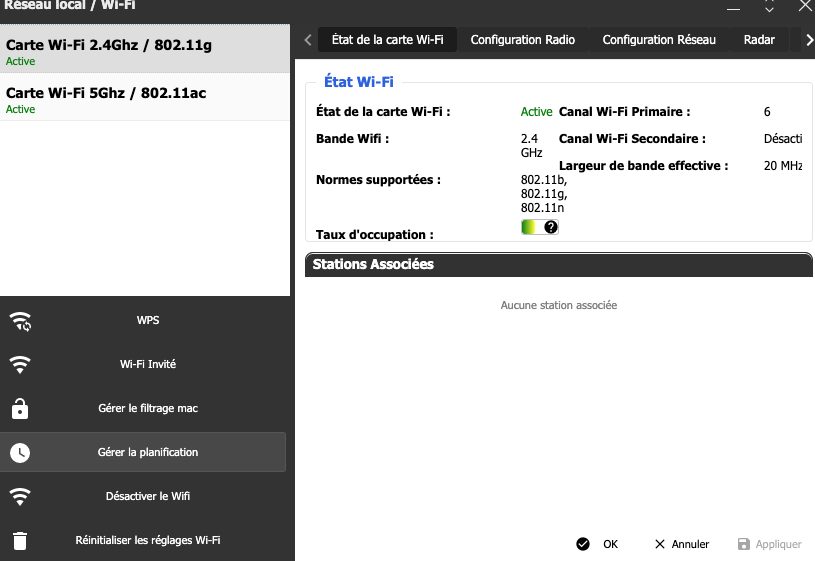 planifier le wifi la nuit