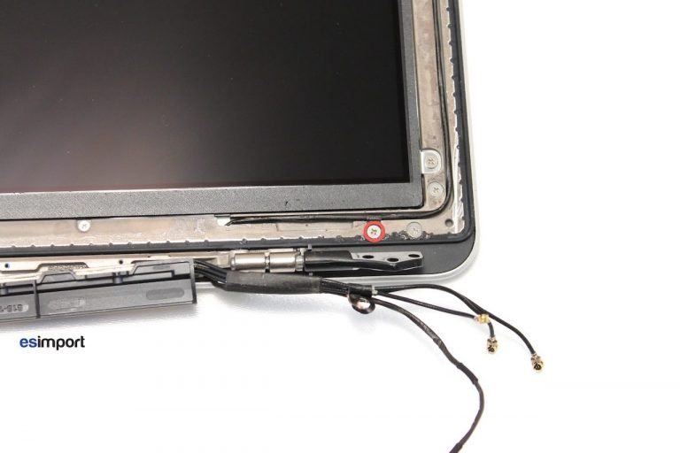 Changement câble caméra macbook A1278