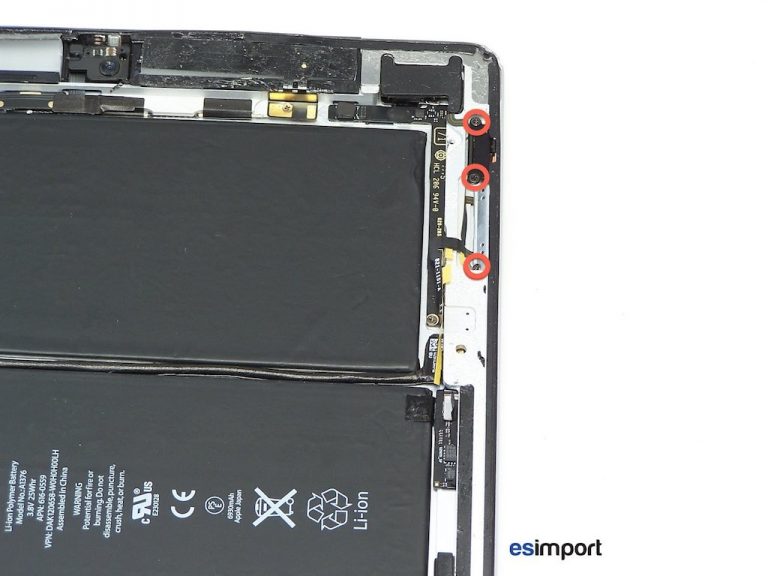 Changement de la nappe on/off volume sur iPad 2 GSM A1396