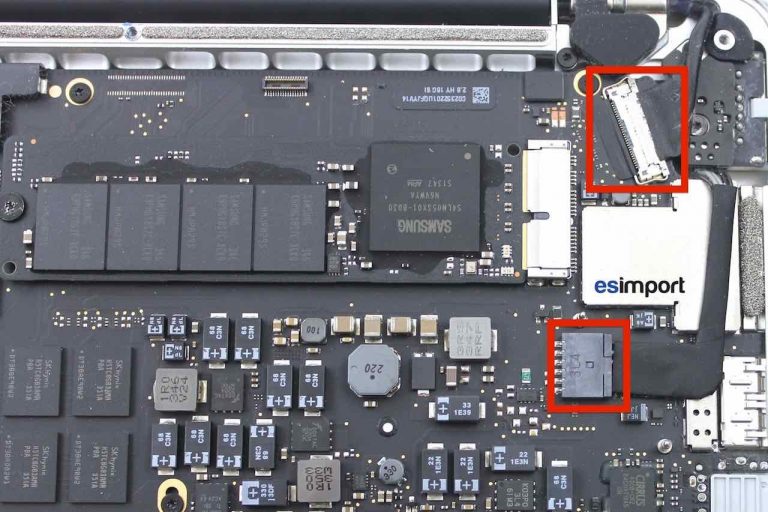 Changement connecteur magsafe macbook A1502