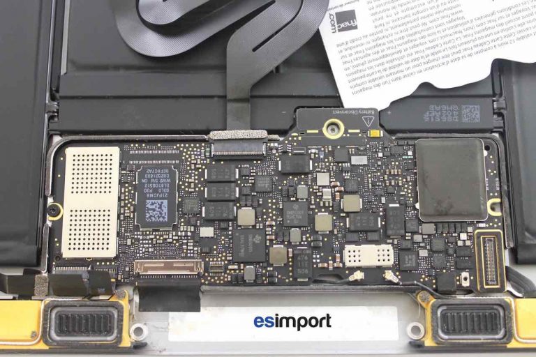 Changement carte mère macbook A1534