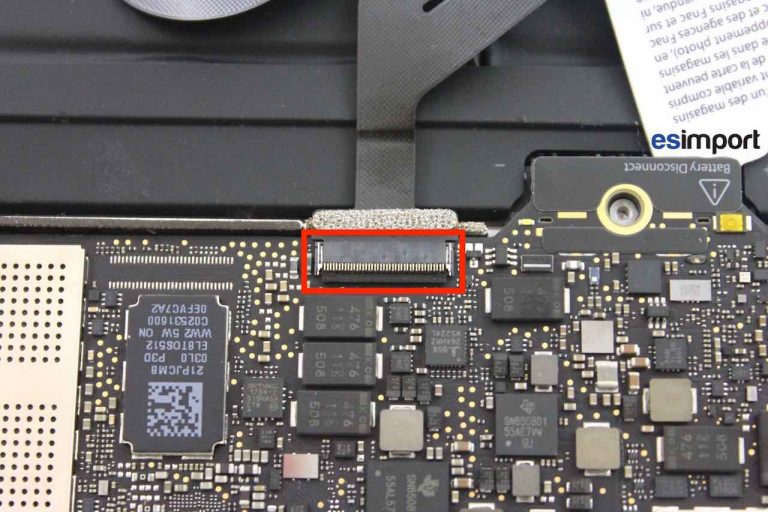 Changement carte mère macbook A1534