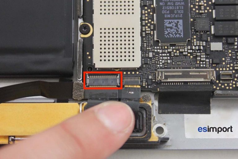 Changement carte mère macbook A1534