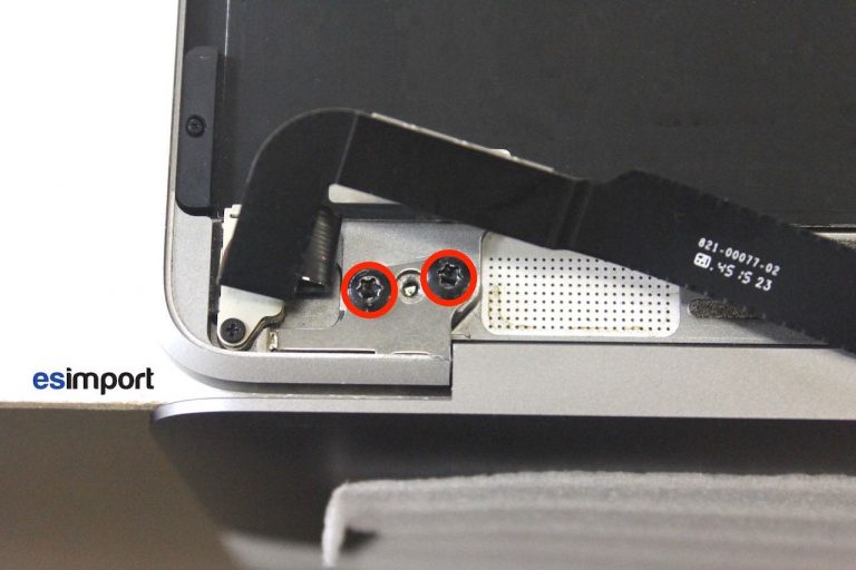 Démontage ensemble-écran Macbook 12″ A1534 début 2015