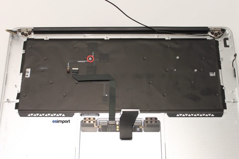 Changement clavier macbook A1369