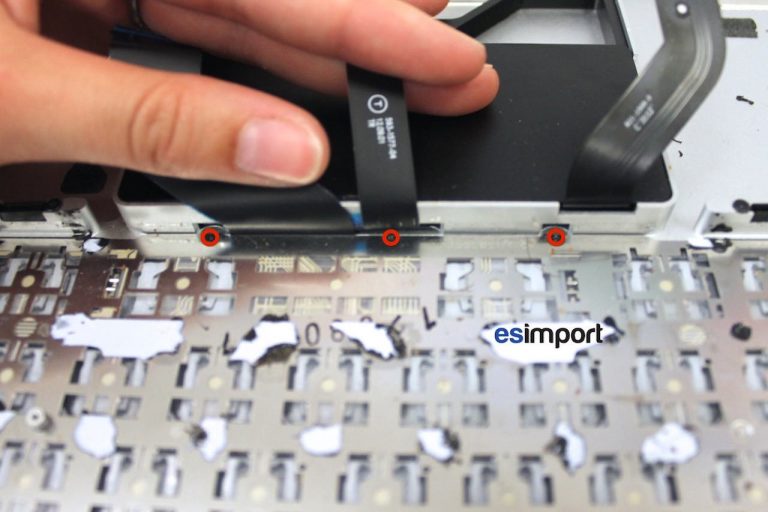 Changement clavier macbook A1425