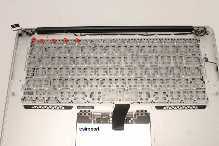 Changement clavier macbook A1466