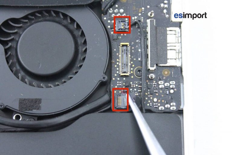 Changement carte mère macbook A1466