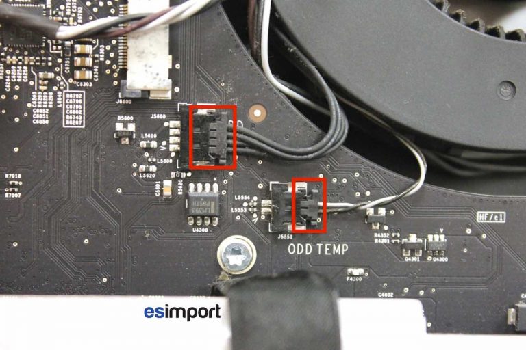 06-DECONNECTER-CABLES-VENTILATEURS-IMAC-