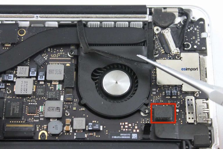 Changement prise jack macbook A1425
