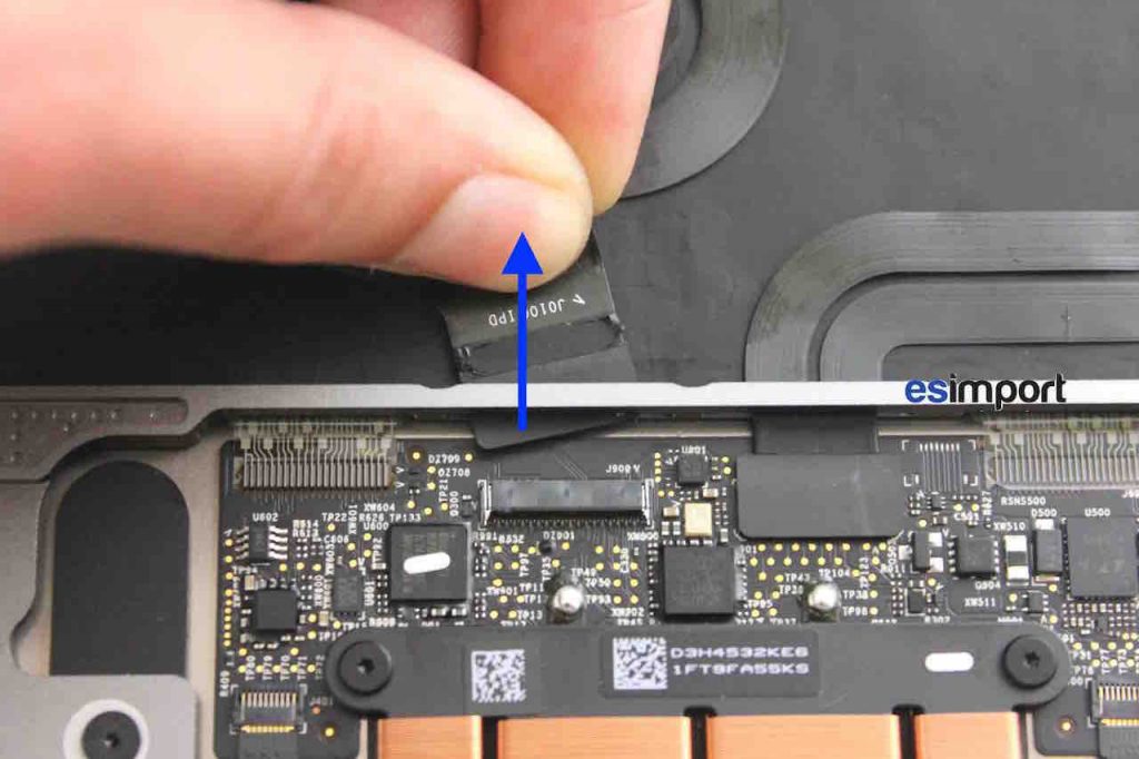 démontage capot Macbook 12 pouces 2015