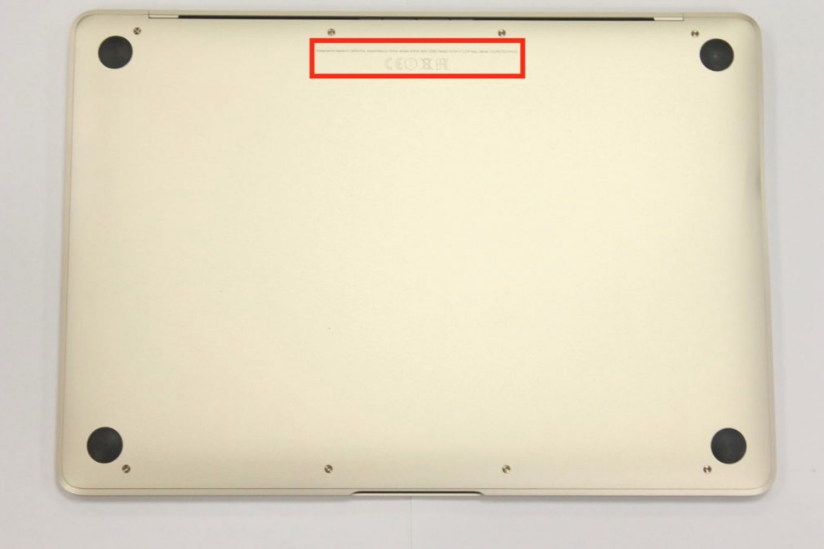 identifier macbook avec numéro modèle